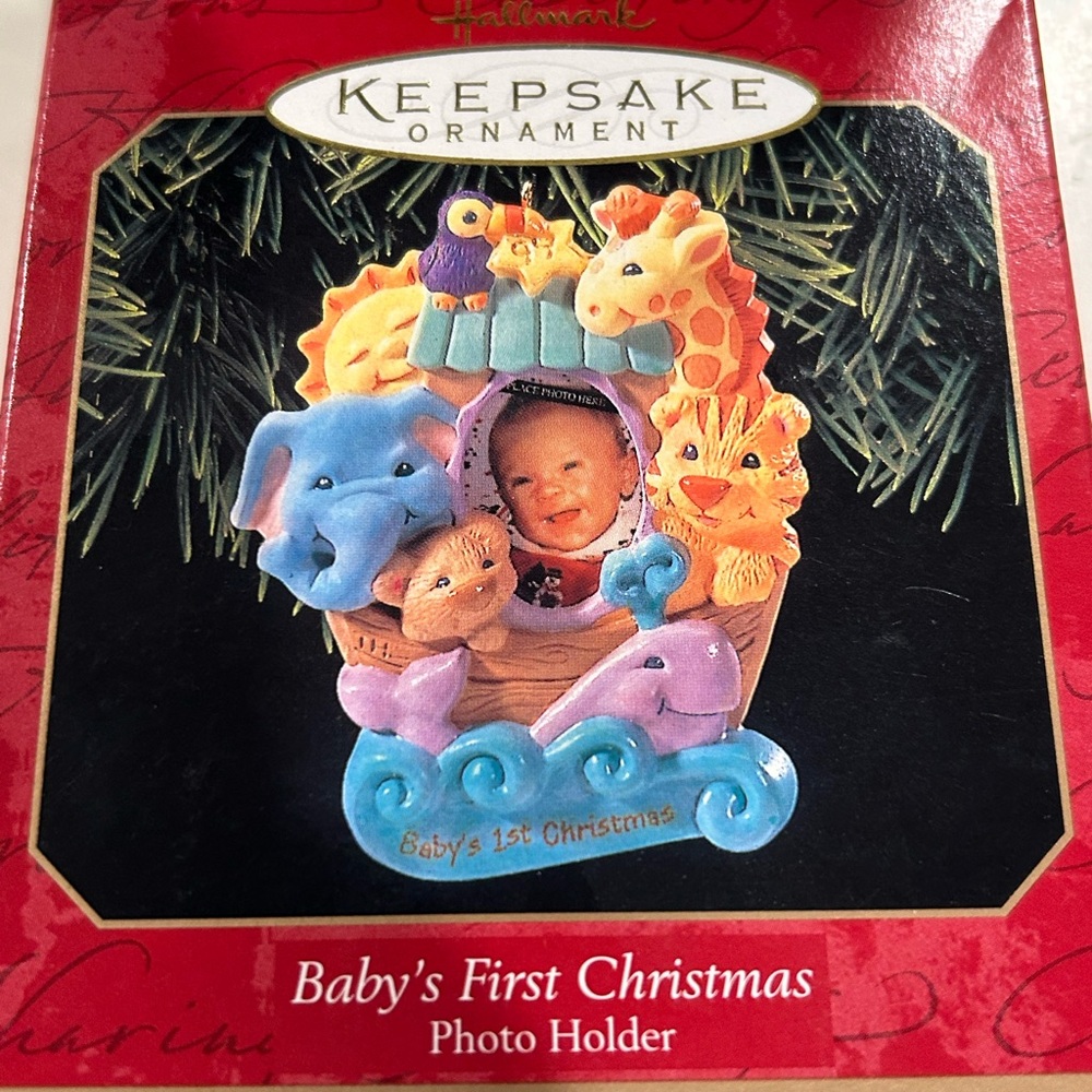 Hallmark Keepsake Baby's First Christmas Ornament 1999